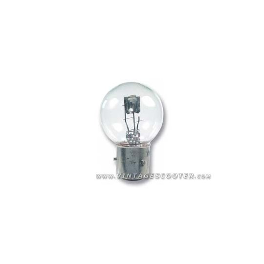 Ampoule de phare blanche 12 Volts-45/40W culot BA21D 3 ergots